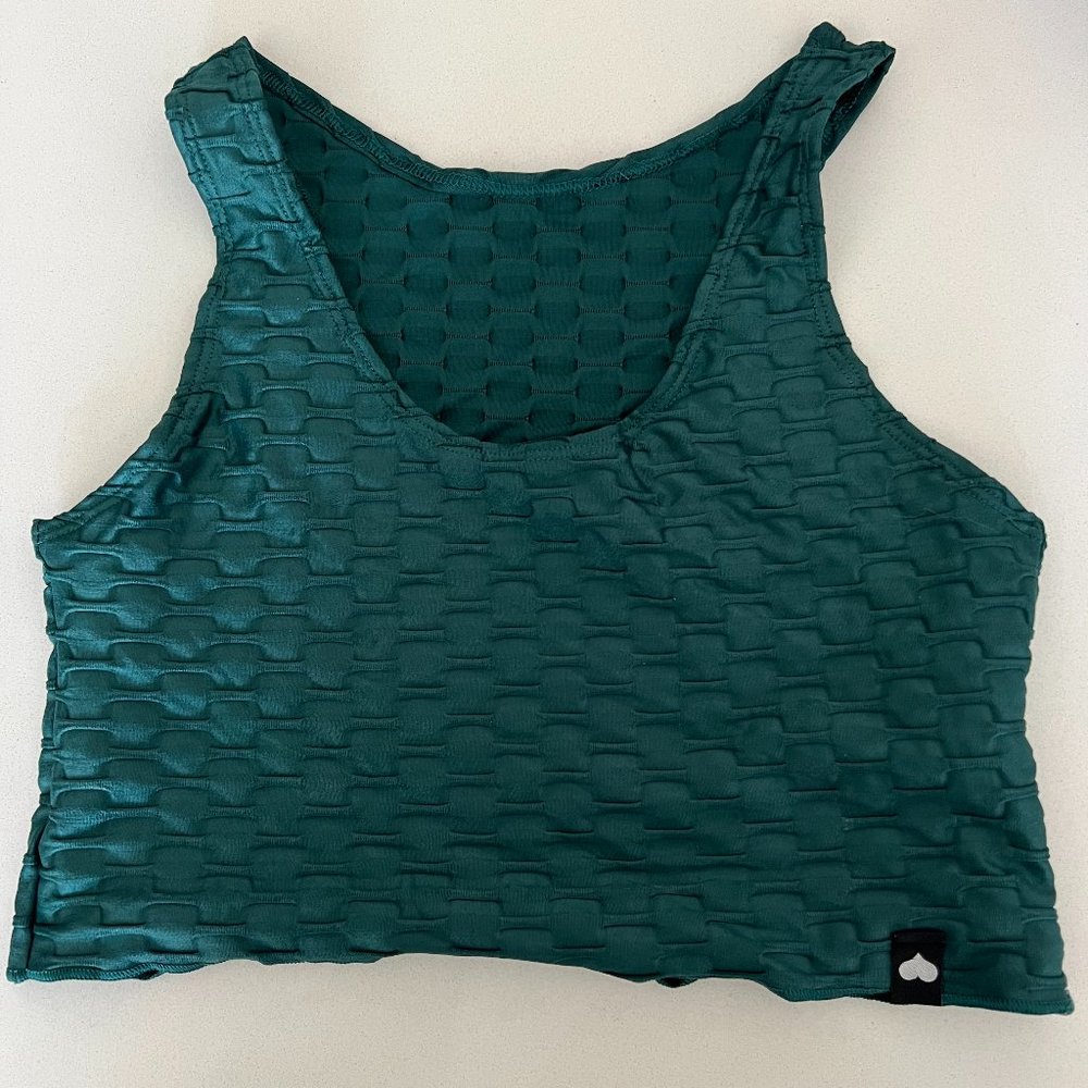 Booty by Brabants Chrome Crop Tank
